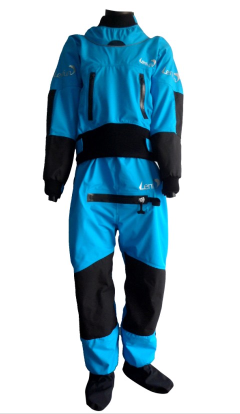 皮划艇干式连体防水服