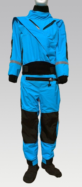 前拉链连体 全干划艇连体服