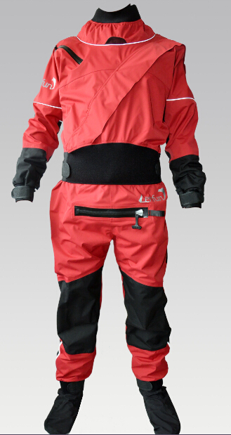 皮划艇连体干式服防水服划船服